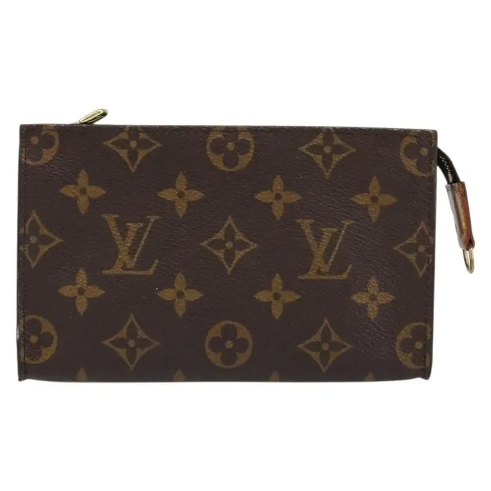 Louis Vuitton Monogram Bucket PM Accessory Pouch Brown